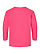 Toddler Long Slv Jersey Shirt Hot Pink Ghosted Back View