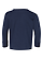 Toddler Long Slv Jersey Shirt Navy Ghosted Back View