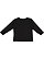 TODDLER LONG SLEEVE TEE Black Back