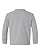 Toddler Long Slv Cotton Shirt Heather Ghosted Back View