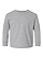 Toddler Long Slv Cotton Shirt Heather Ghosted Front View