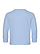 Toddler Long Slv Cotton Shirt Light Blue Ghosted Back View