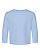 Toddler Long Slv Cotton Shirt Light Blue Ghosted Front View