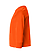 Toddler Long Slv Cotton Shirt Orange Ghosted Side View
