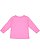 TODDLER LONG SLEEVE TEE Raspberry 1 Back