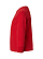 Toddler Long Slv Cotton Shirt Red Ghosted Side View