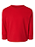 Toddler Long Slv Cotton Shirt Red Ghosted Front View