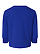 Toddler Long Slv Cotton Shirt Royal Ghosted Back View