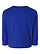 Toddler Long Slv Cotton Shirt Royal Ghosted Front View