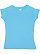 TODDLER GIRLS FINE JERSEY TEE Aqua 