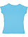 TODDLER GIRLS FINE JERSEY TEE Aqua Back