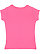 TODDLER GIRLS FINE JERSEY TEE Hot Pink Back