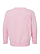 Toddler Fleece Sweatshirt Pink Ghosted Back View