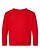 Toddler Fleece Sweatshirt Red Ghosted Front View