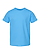 Toddler Fine Jersey T-Shirt Aqua Ghosted Front View