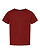 Toddler Fine Jersey T-Shirt Cardinal Blackout Ghosted Front View