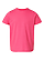 Toddler Fine Jersey T-Shirt Hot Pink Ghosted Front View