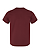 Toddler Fine Jersey T-Shirt Maroon Ghosted Back View