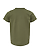 Toddler Fine Jersey T-Shirt Military Green Ghosted Back View