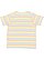 TODDLER FINE JERSEY TEE Rainbow Stripe Back