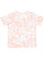 TODDLER FINE JERSEY TEE Rose Tie Dye Back