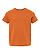Toddler Fine Jersey T-Shirt Texas Orange Ghosted Front View