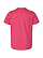 Toddler Fine Jersey T-Shirt Vintage Hot Pink Ghosted Back View