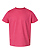 Toddler Fine Jersey T-Shirt Vintage Hot Pink Ghosted Front View