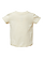 Infant Fine Jersey T-Shirt Natural Ghosted Back View
