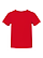 Infant Fine Jersey T-Shirt Red Ghosted Front View