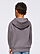 Toddler Pullover Fleece Hoodie Back View