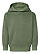 Toddler Pullover Fleece Hoodie Bamboo Blackout Ghosted Front View