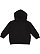 TODDLER PULLOVER FLEECE HOODIE Black Back