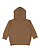 TODDLER PULLOVER FLEECE HOODIE Coyote Brown 1