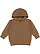 TODDLER PULLOVER FLEECE HOODIE Coyote Brown 1