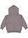 TODDLER PULLOVER FLEECE HOODIE Granite Heather Back