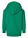 Toddler Pullover Fleece Hoodie Kelly Ghosted Back View