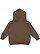 TODDLER PULLOVER FLEECE HOODIE Military Green Back