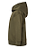 Toddler Pullover Fleece Hoodie Military Green Ghosted Side View