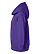 Toddler Pullover Fleece Hoodie Purple Ghosted Side View