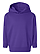 Toddler Pullover Fleece Hoodie Purple Ghosted Front View