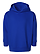 Toddler Pullover Fleece Hoodie Royal Ghosted Front View