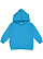 TODDLER PULLOVER FLEECE HOODIE Turquoise 