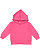 TODDLER PULLOVER FLEECE HOODIE Vintage Hot Pink 