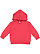 TODDLER PULLOVER FLEECE HOODIE Vintage Red 