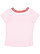 TODDLER GIRLS RUFFLE TEE Ballerina/Mauvelous Back
