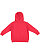 TODDLER ZIP FLEECE HOODIE Red Back