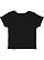 INFANT BABY RIB TEE Black Back