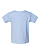 Infant Baby Rib T-Shirt Light Blue Ghosted Back View