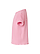 Infant Baby Rib T-Shirt Pink Ghosted Side View